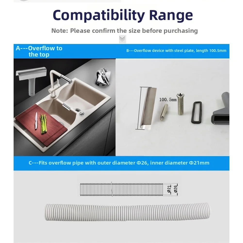 304 Stainless Steel Sink Overf - Home Improvement Kitchen Set recension och pris