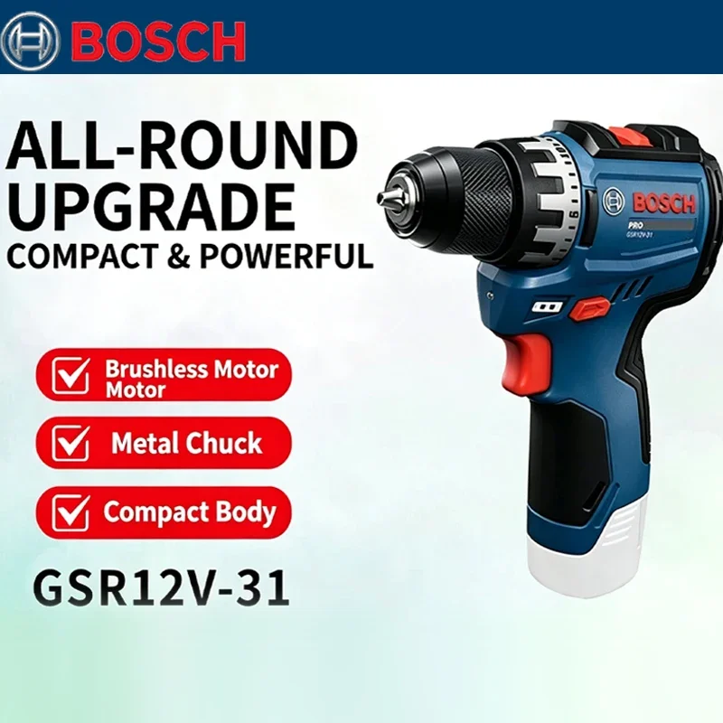 Bosch GSR 12V-31 Brushless Ele - Home Improvement Tools recension och pris