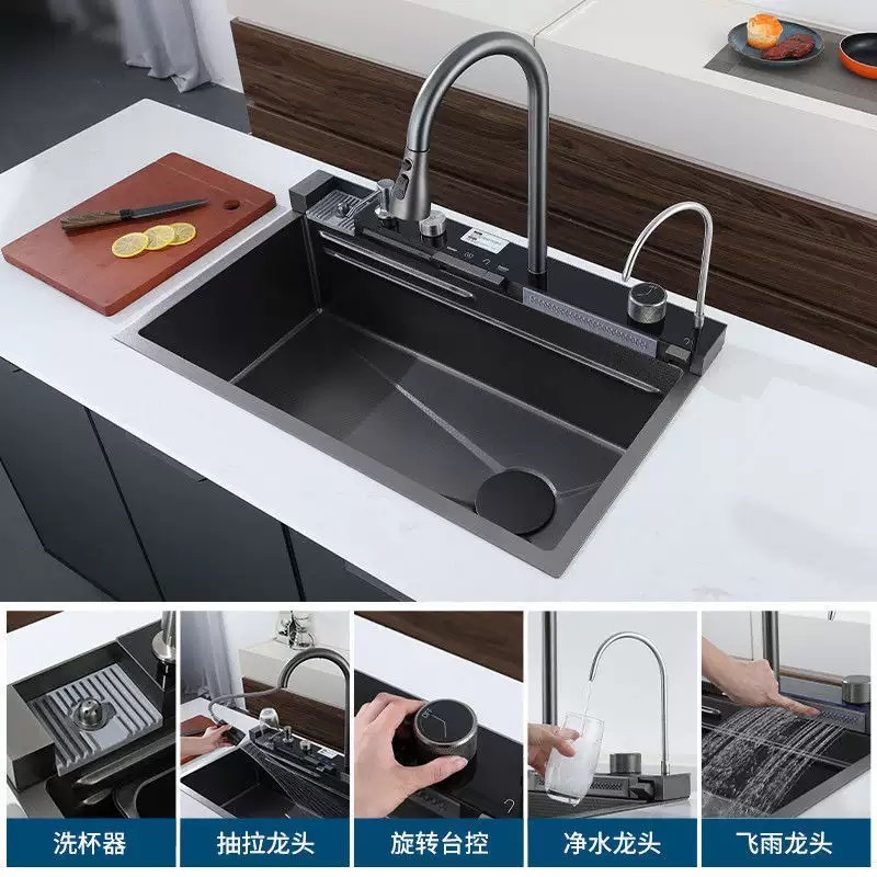 Thickened Kitchen Sinks Stainl - Home Improvement Kitchen Set recension och pris
