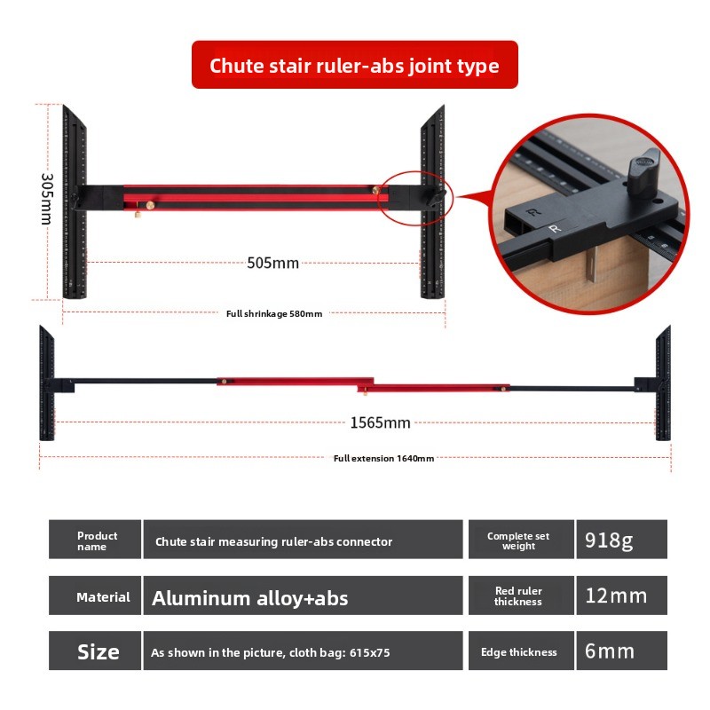 Aluminum Alloy Stair Ruler,Hig - Home Improvement Tools recension och pris