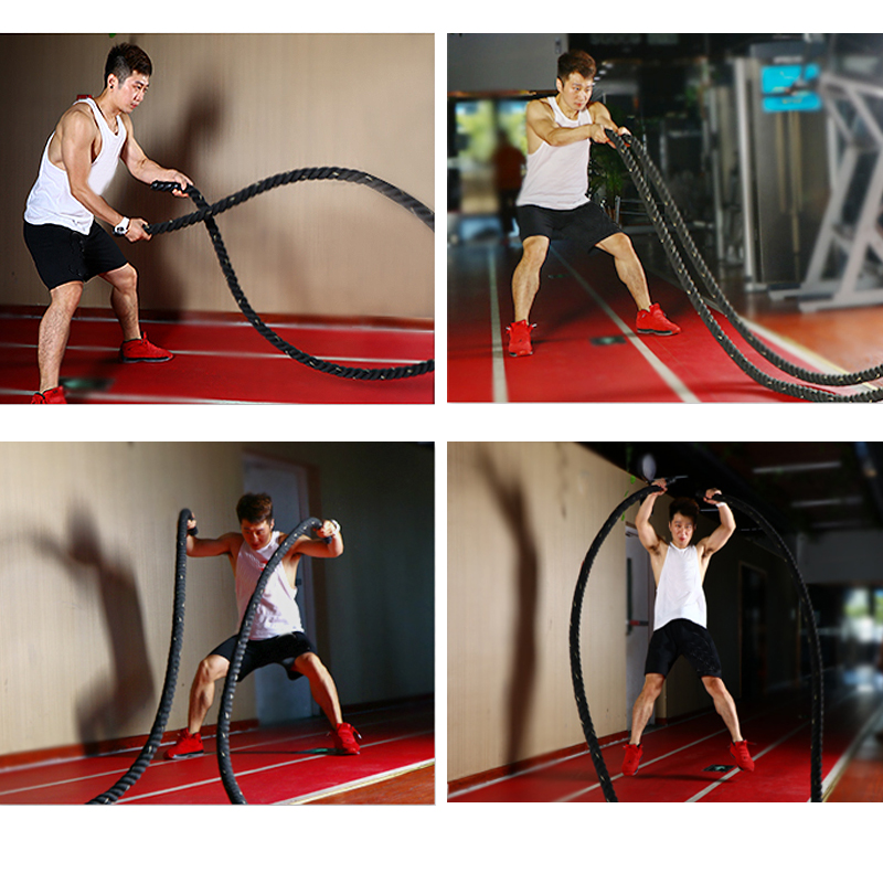 9M/12M/15M Fitness Battle Rope - Home Improvement Man recension och pris