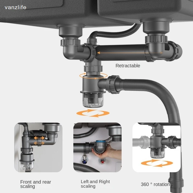 Kitchen Sink Drainer Set Veget - Home Improvement Kitchen Set recension och pris