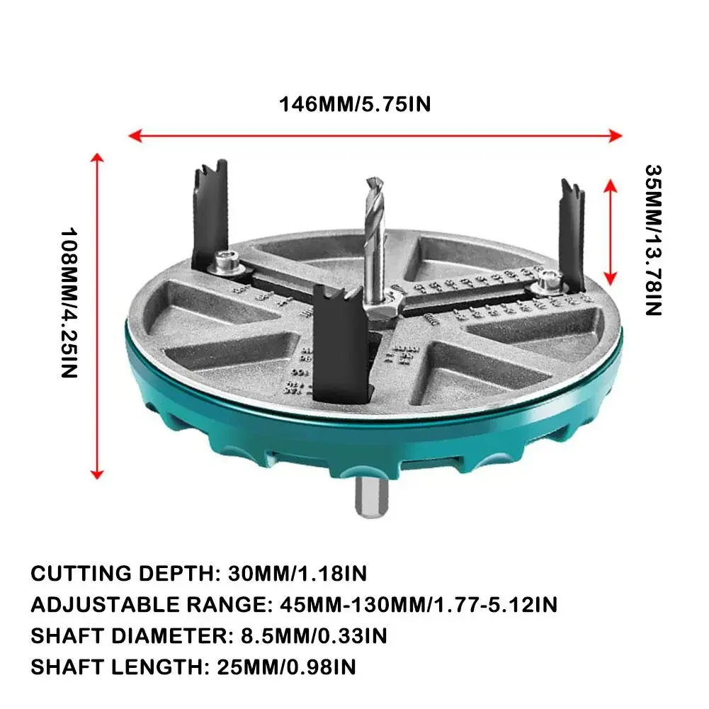 Adjustable Hole Opener Cutting - Home Improvement Center recension och pris